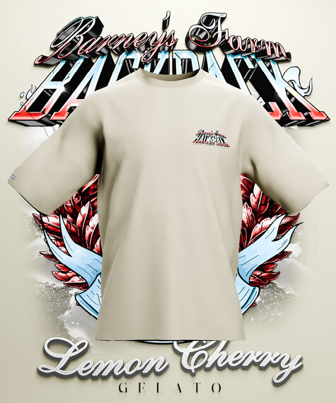 Barneys Farm x Backpackboyz T-shirt - Lemon Cherry Gelato Strain