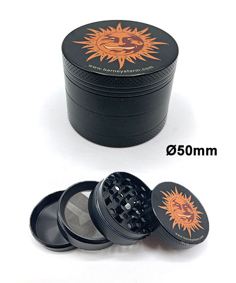 Grinders - Metal - Black 50mm