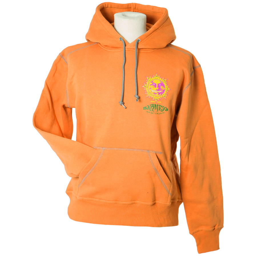 ! Ladies Orange Hooded Sweatshirt Official Barneys Farm site