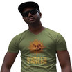 Green - V-Neck - T-shirt 3